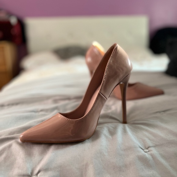 Fashion Nova pink/mauve heels - Picture 1 of 7